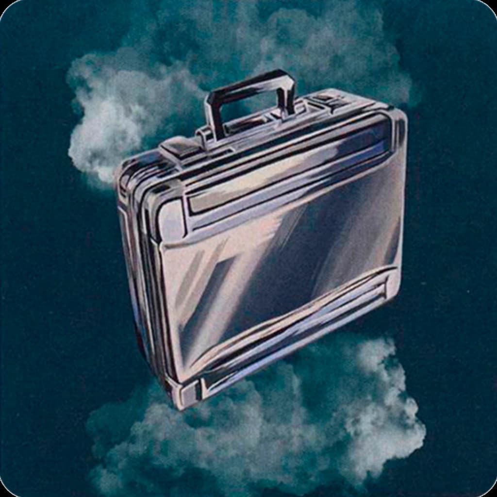 Metal briefcase